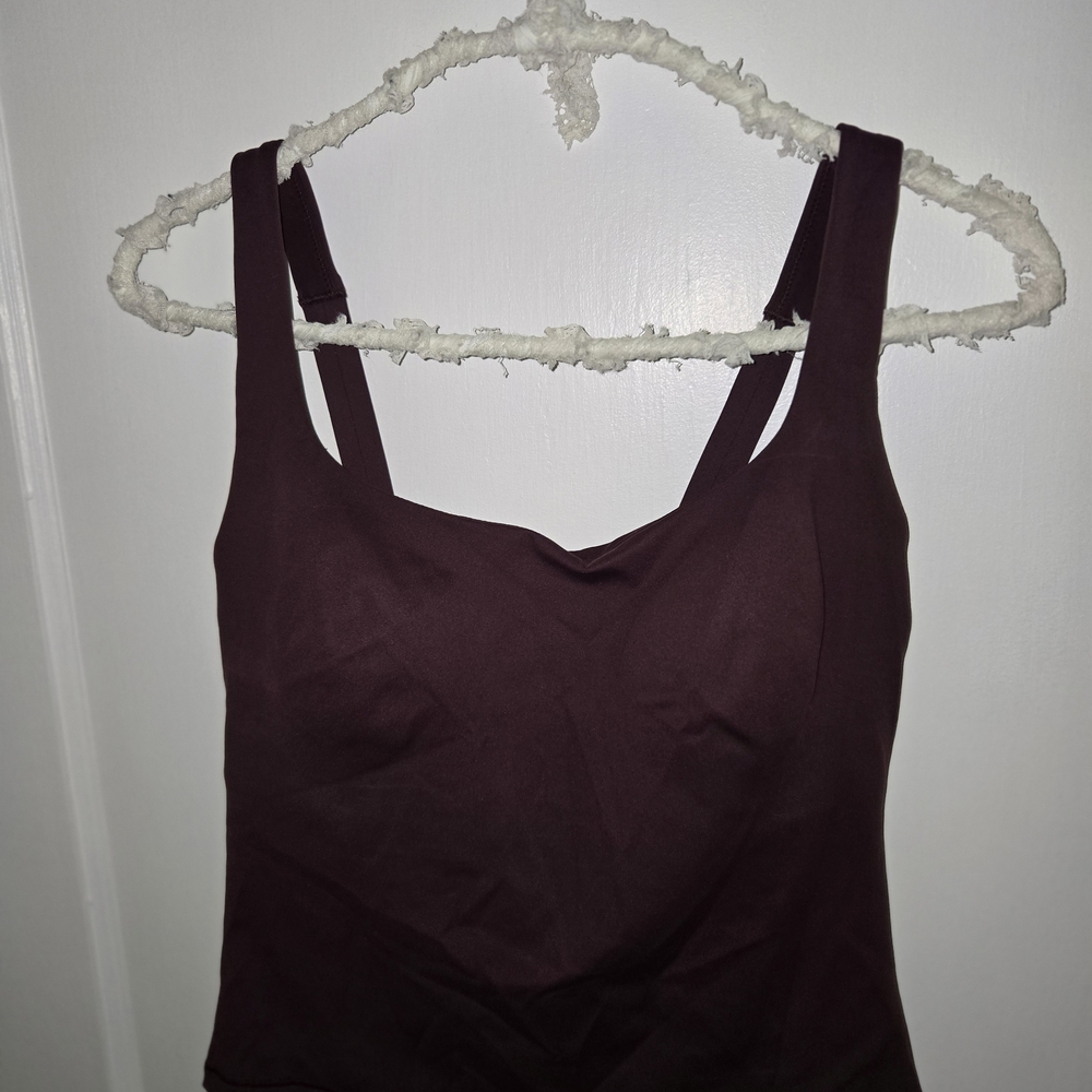 Nike Skims Square Neck Tank Matte Currant